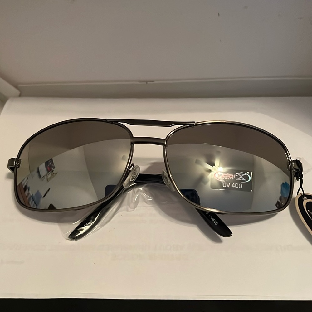 Solar X non-polarized mirrored lenses